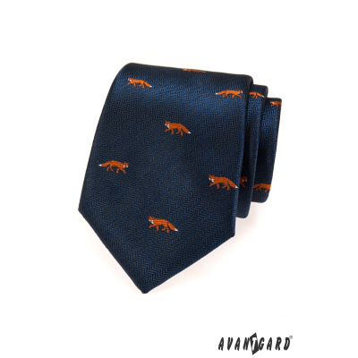 Вратовръзка се с оранжева лисица