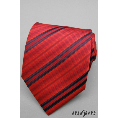 Вратовръзка на червена райета
