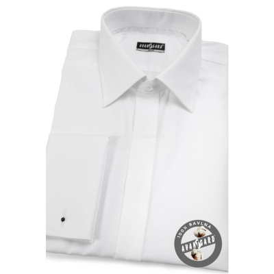 Мъжка риза Slim Fit с фина ивица от 100% памук