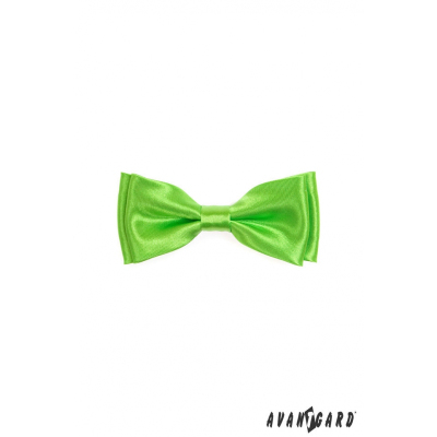 Отличителна зелена момчешка папийонка