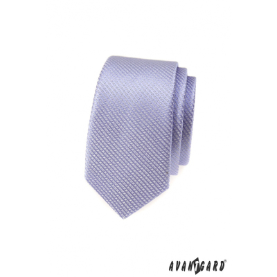 Тясна вратовръзка Avantgard с шарка на люляк