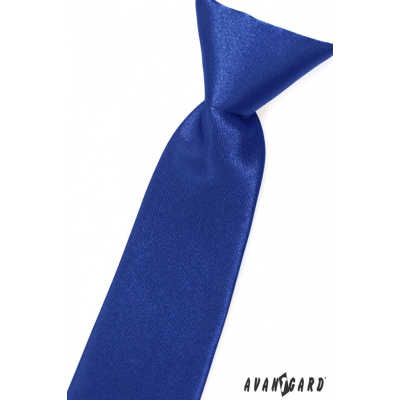 Наситено синя момчешка вратовръзка