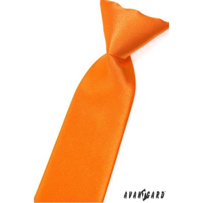Оранжева момчешка вратовръзка