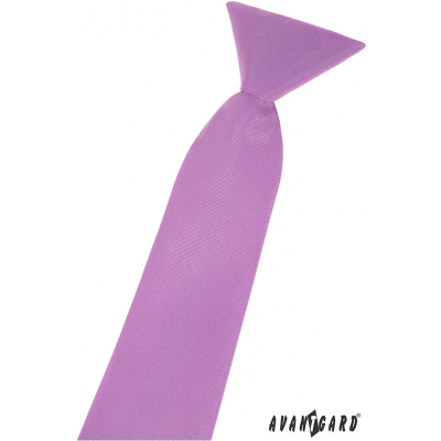 Матирана момчешка вратовръзка в лилаво
