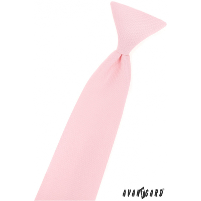 Бебешка вратовръзка в розов цвят сьомга