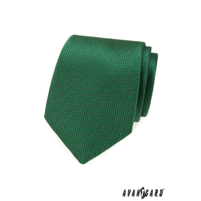 Зелена мъжка вратовръзка със структура