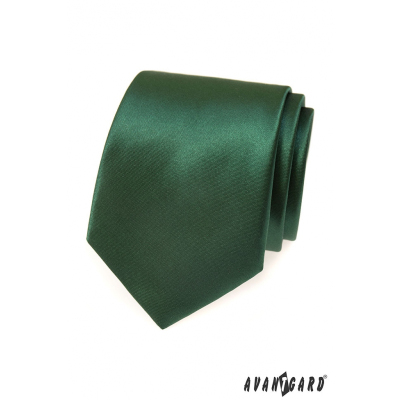 Тъмнозелена мъжка вратовръзка