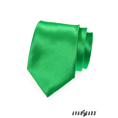 Наситено зелена мъжка вратовръзка