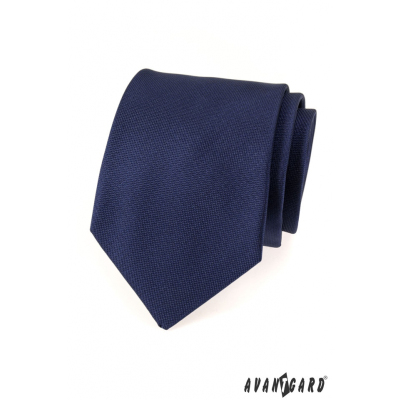Тъмно синя мъжка вратовръзка Avantgard