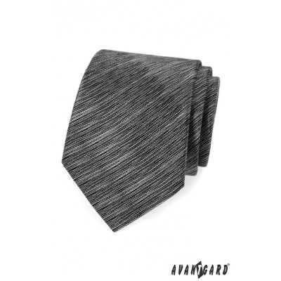 Черно-сива вратовръзка Avantgard