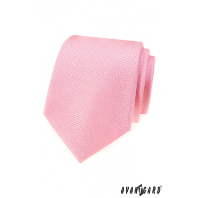 Розова структурирана мъжка вратовръзка