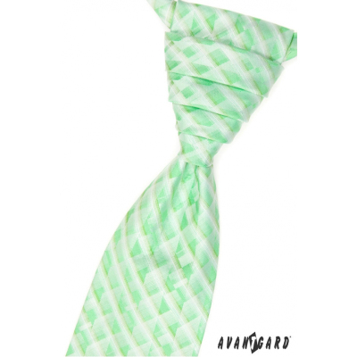 Сватбена вратовръзка, зелено каре