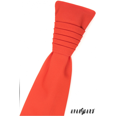 Тъмно оранжева френска вратовръзка