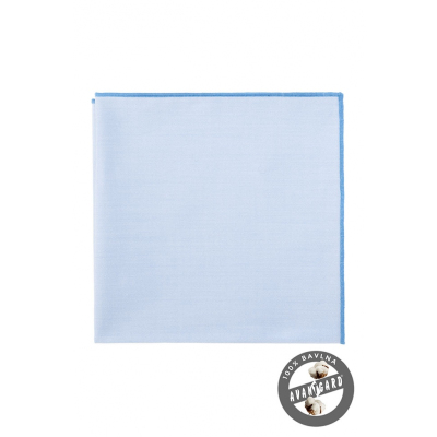 Синя мъжка памучна кърпичка