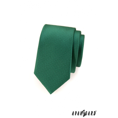 Тясна вратовръзка на зелени точки