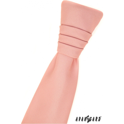 Френска момчешка вратовръзка в пудрово розово