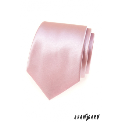 Мъжка вратовръзка розова / пудра