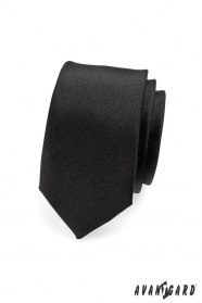 Тясна черна вратовръзка MAT