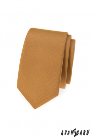 Тясна бежова вратовръзка Avantgard