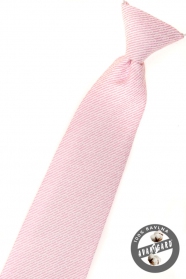 Детска вратовръзка, розова структурирана