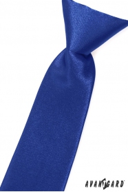Наситено синя момчешка вратовръзка