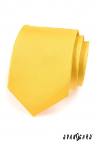 Вратовръзка AVANTGARD матово жълта