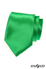 Наситено зелена мъжка вратовръзка