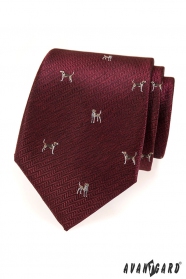 Бордо вратовръзка, Куче