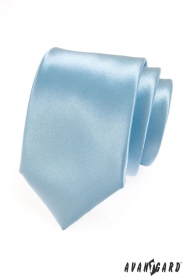 Мъжка ледено синя вратовръзка