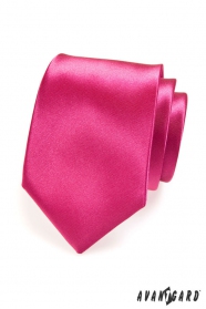 Мъжка вратовръзка цвят фуксия