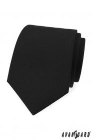 Матова черна вратовръзка