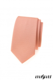 Тясна вратовръзка в сьомго розово