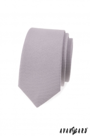 Сива тясна вратовръзка