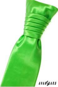 Отличителна зелена сватбена вратовръзка