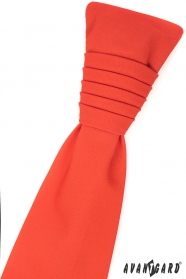 Тъмно оранжева френска вратовръзка