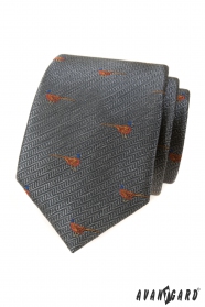 Сива вратовръзка, модел на фазан