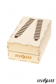 Дървена подаръчна кутия на тиранти