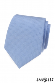 Синя вратовръзка на точки