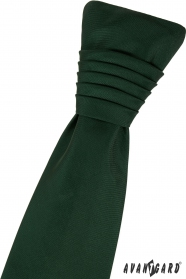Матово зелена френска вратовръзка