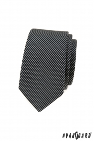Тясна вратовръзка с черни райета