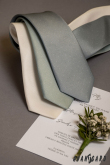Евкалиптовозелена тясна вратовръзка - ширина 5 см