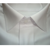 Бяла сватбена риза за копчета за ръкавели ANREDE - 39/194