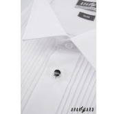 Мъжка риза смокинг SLIM с комплект копчета - 45/182