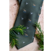 Зелена ловна вратовръзка