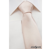 Мъжка вратовръзка нюанс Ivory - ширина 7 см