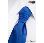 Сватбена вратовръзка в кралско синьо - универсален