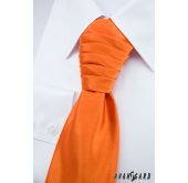 Отличителна оранжева сватбена вратовръзка - универсален