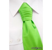 Отличителна зелена сватбена вратовръзка - универсален